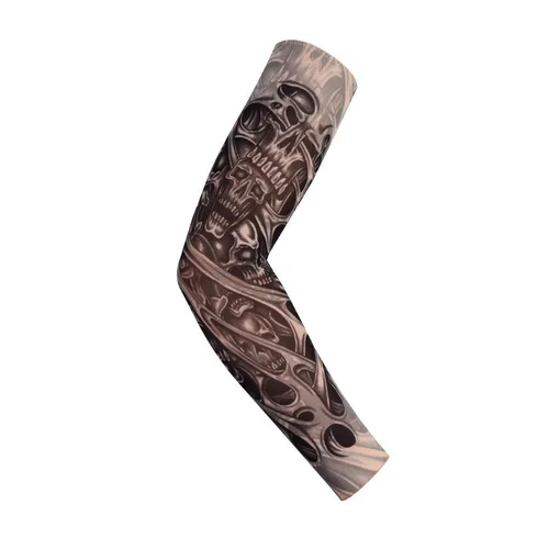Fashion Tattoo Sleeves Arm Warmer Unisex UV Protection Outdoor Fake Tattoo Arm Sleeve Warmer Sleeve Mangas tatuagem arm cover Islamabad