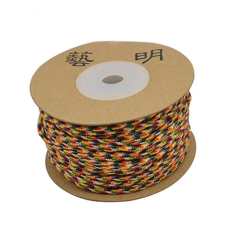 

2mm 30 Meters Tibet Tibetan Buddhist Mikky Amulet Pendant Colors String Cord Rope Line NF-C DIY Crafts Beads Jewelry Making