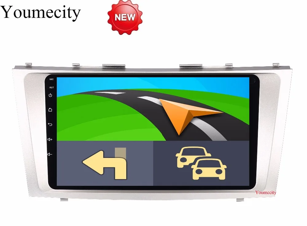 

Youmecity Android 8.1 for Toyota Camry 2007 2008 2009 2010 2011 Radio Stereo Gps Navigation With Steering Wheel RDS wifi