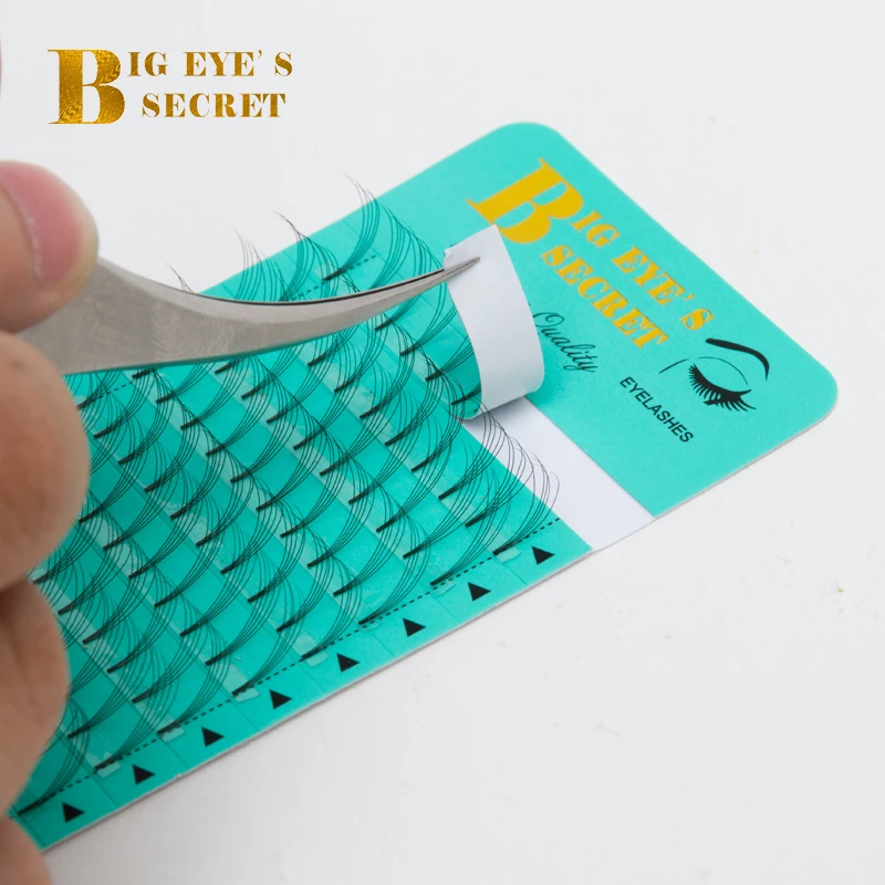 

Big Eye's Secret 3D-6D Short Stem Volume Lashes Extension Premade Volume Fans Russian Volume Lash Extension Premade Fans