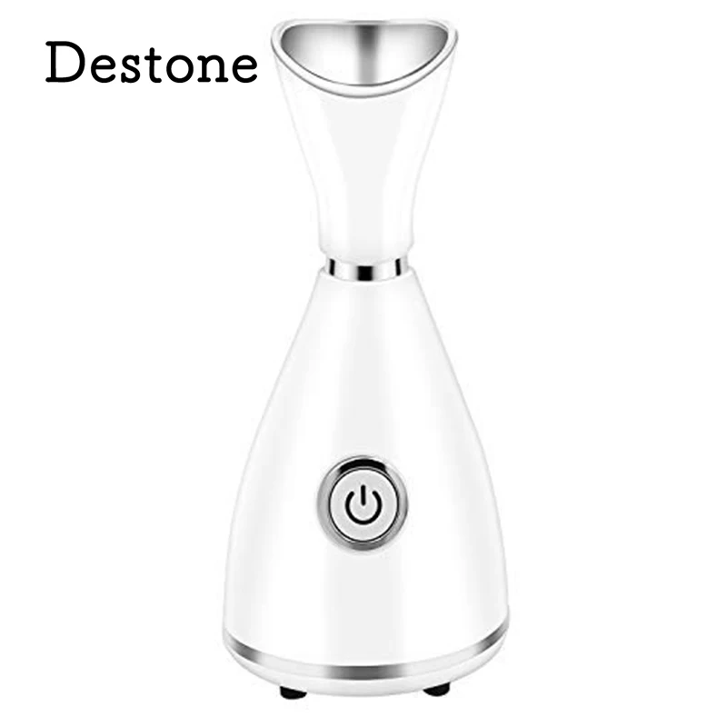 

Destone Nebulizer Nano Lonic Face Facial Steamer Hot Mist Home Sauna SPA Face Humidifier Atomizer Sprayer for Cleansing Pores