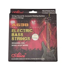 Electric font b Bass b font Strings ALICE 045 105 Hexagonal Core Nickle Alloy Wound Music