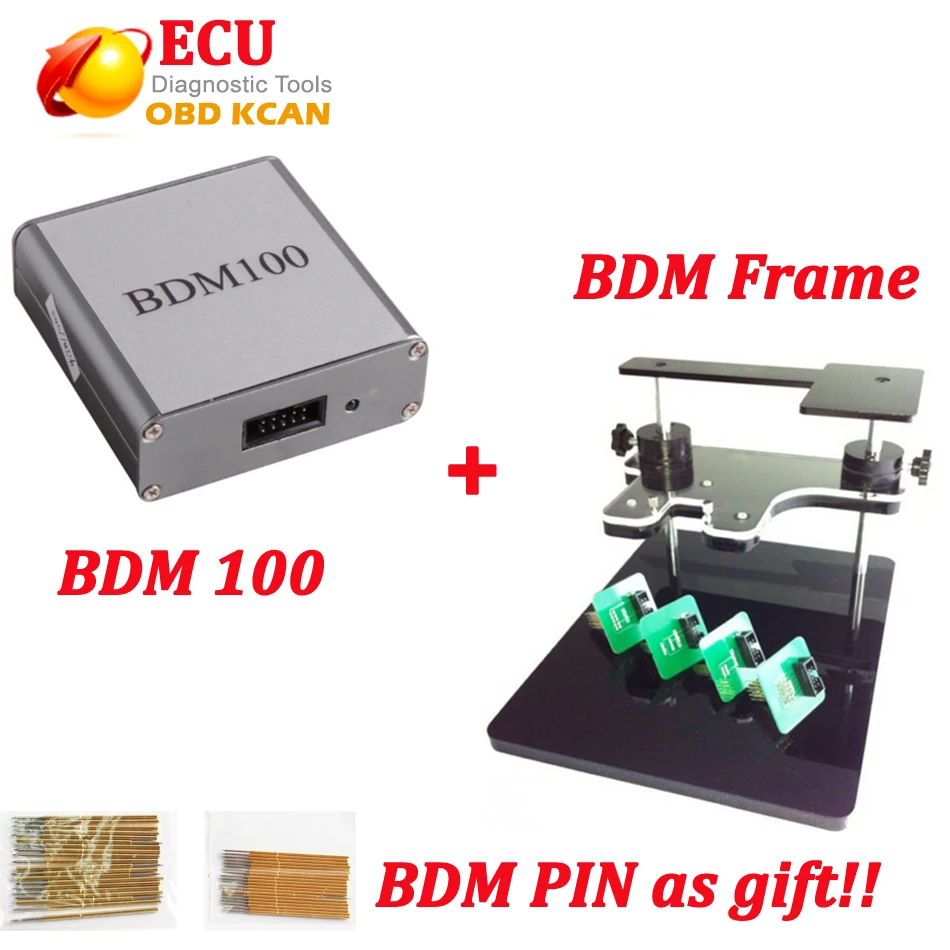 

New BDM 100 tool v1255 BDM100 ECU Auto Programmers + BDM frame with adapters get free 40 pcs bdm pins with DHL shipping
