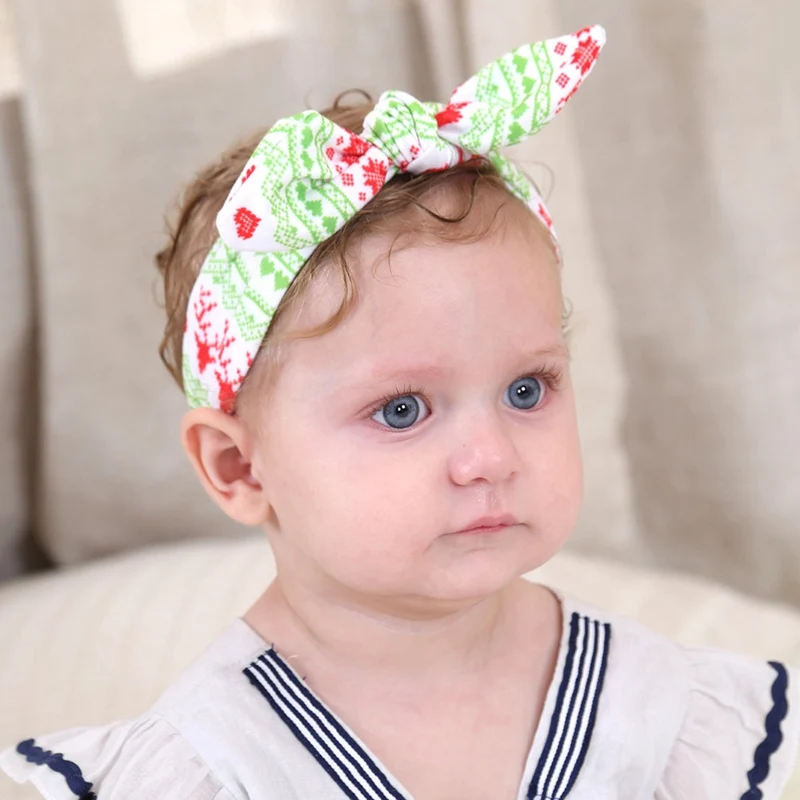 Newborn Baby Girl Cute Floral Newborn Toddler Headband Ribbon Baby