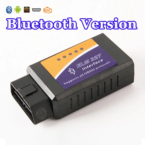Viecar USB Bluetooth wifi ELM327 OBD2/OBDII ELM 327 V1.5/V2.1 для Android IOS автоматический диагностический сканер инструмент - Цвет: Белый