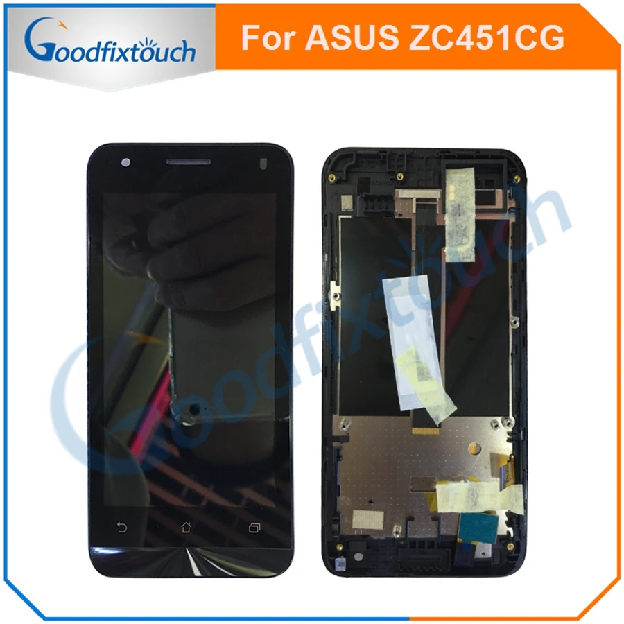 

For Asus Zenfone C ZC451CG Z007 LCD Display Touch Screen Digitizer Assembly With Frame Replacement Parts