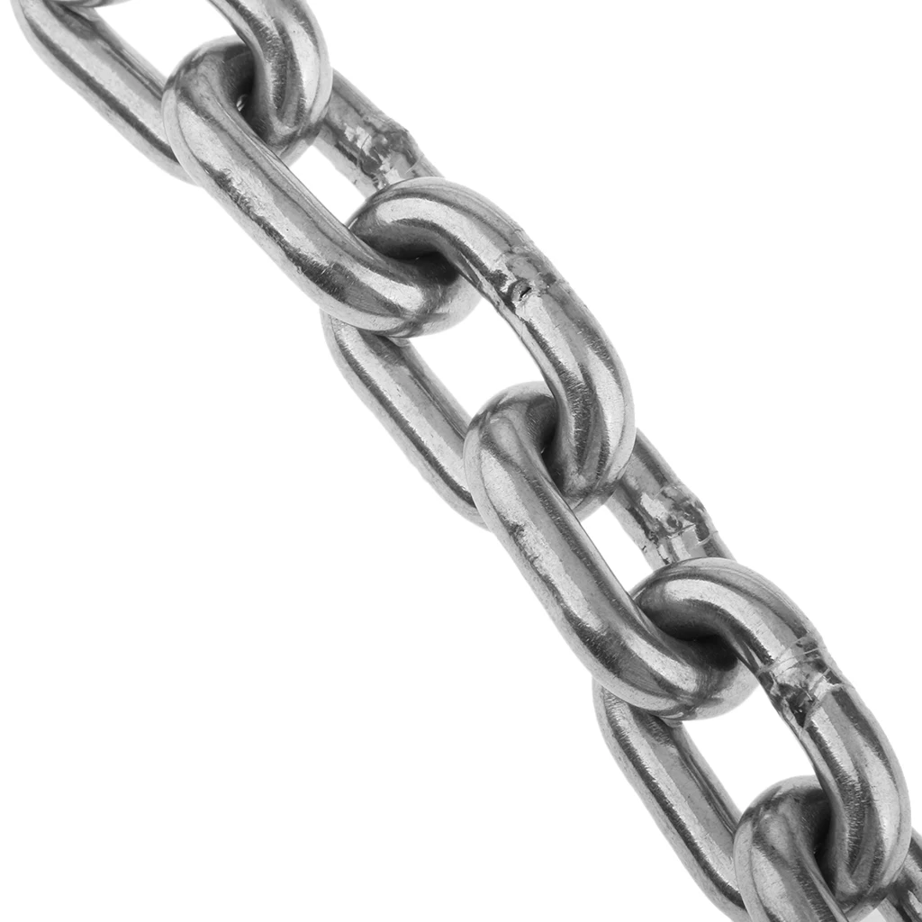 Stainless Steel 316 Anchor Chain by 950mm Long for Marine Boats 6MM 8MM