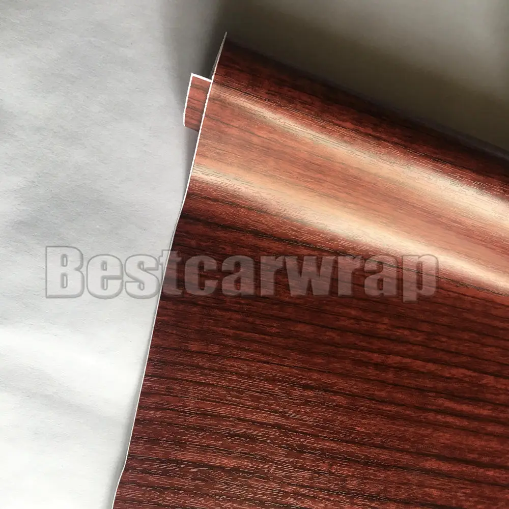 Pine Wood Grain Faux Finish Textured Vinyl Wrap Contact Paper Film for Home Office Furniture DIY No Mess Easy to Install Air-release Adhesive (1)