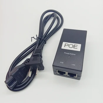 

24V 1A 24W Ethernet Power Adapter Supply POE Adapter US EU UK Plug cable POE Injector IP Camera Phone Power Supply Surveillance