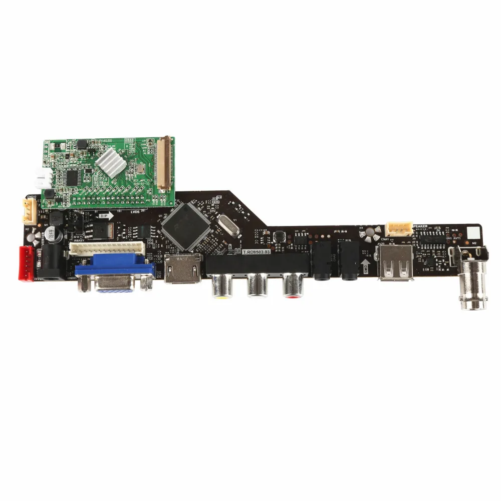 10.1 Inch 1920x1200 LCD Panel Display Screen VGA+HDMI+AV+Audio+USB+BNC Driver Board Controller Kit For Raspberry Pi etc (4)