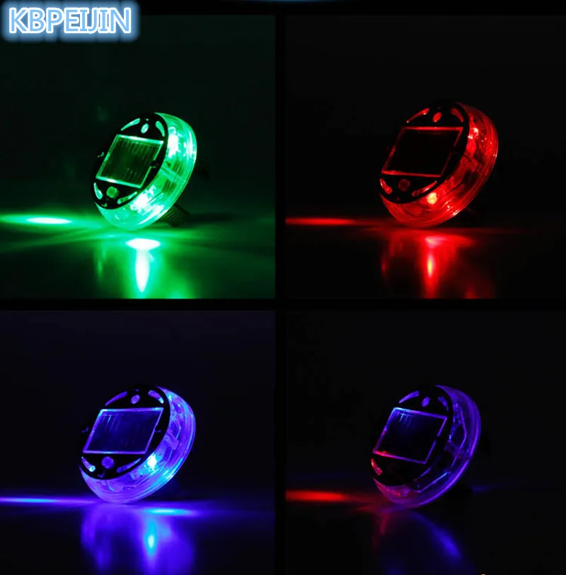 

4PCS Solar Energy LED Car Auto Flash Wheel Tire Hub Neon Light for DACIA key logan duster sandero lodgy sandero step accessories