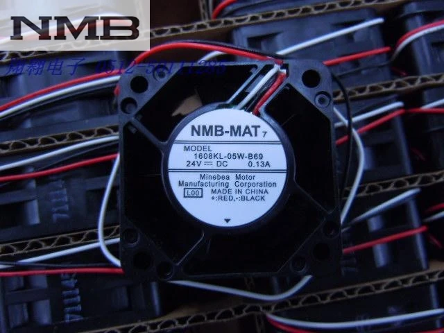 Оригинальный Для NMB 1608KL 05W B69 4020 4 см 40*40*20 мм 24В 0.13A охлаждающий сервер осевой