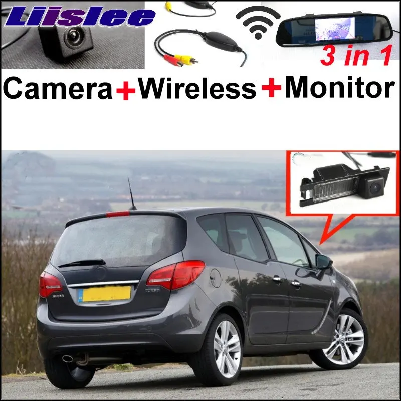 

Liislee Special Camera + Wireless Receiver + Mirror Monitor Parking System For Vauxhall Astra Corsa Meriva Tigra Vectra Zafira