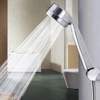 

Super Booster Shower Head Water Saving Handheld Shower Head ABS Chrome Plated Shower Head SPA Hand Shower