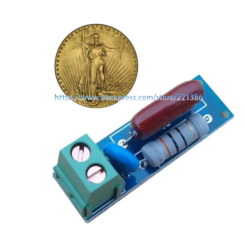 

1Pcs Solenoid inductive load RC circuit / snubber circuit relay contact protection /Electronic Component RC breakout board
