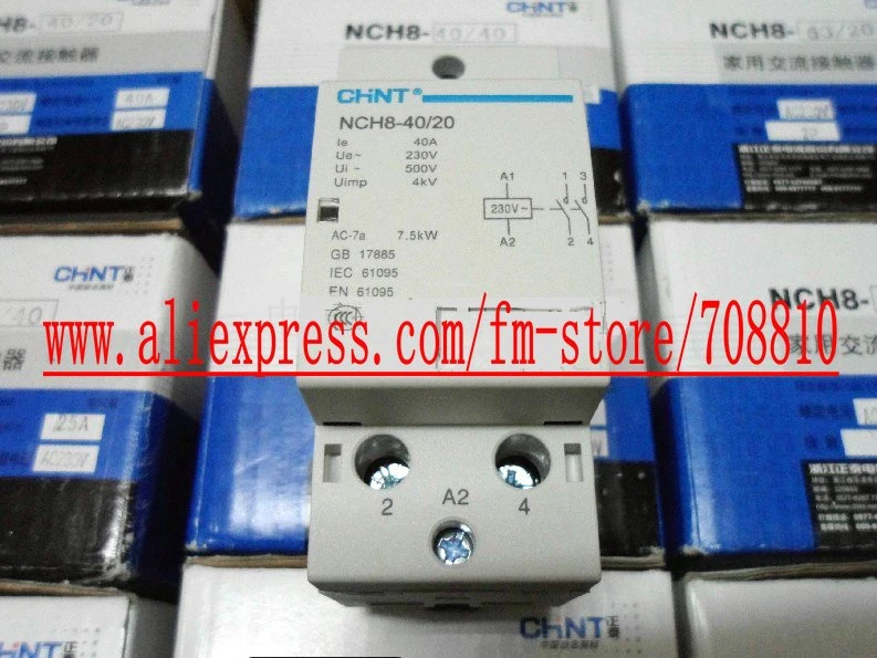 NCH8/20 - Contactor Chint - Ngô Long Ân