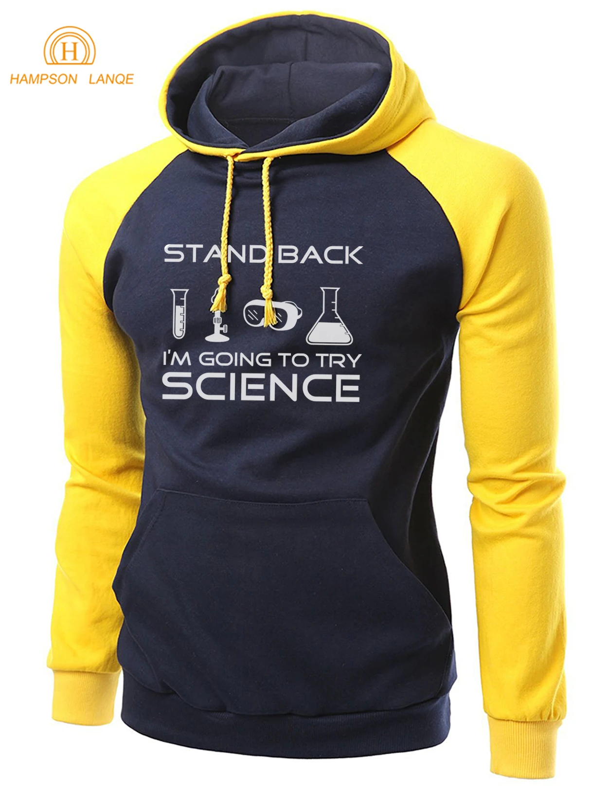 Stand Back I'm Going to Try Science Funny Hoodie 2019 Autumn Winter