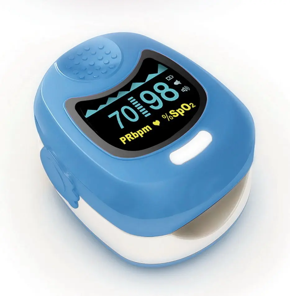 

CMS50QB Kids / Children / Pediatric Pulse Oximeter with Button Battery&Charger