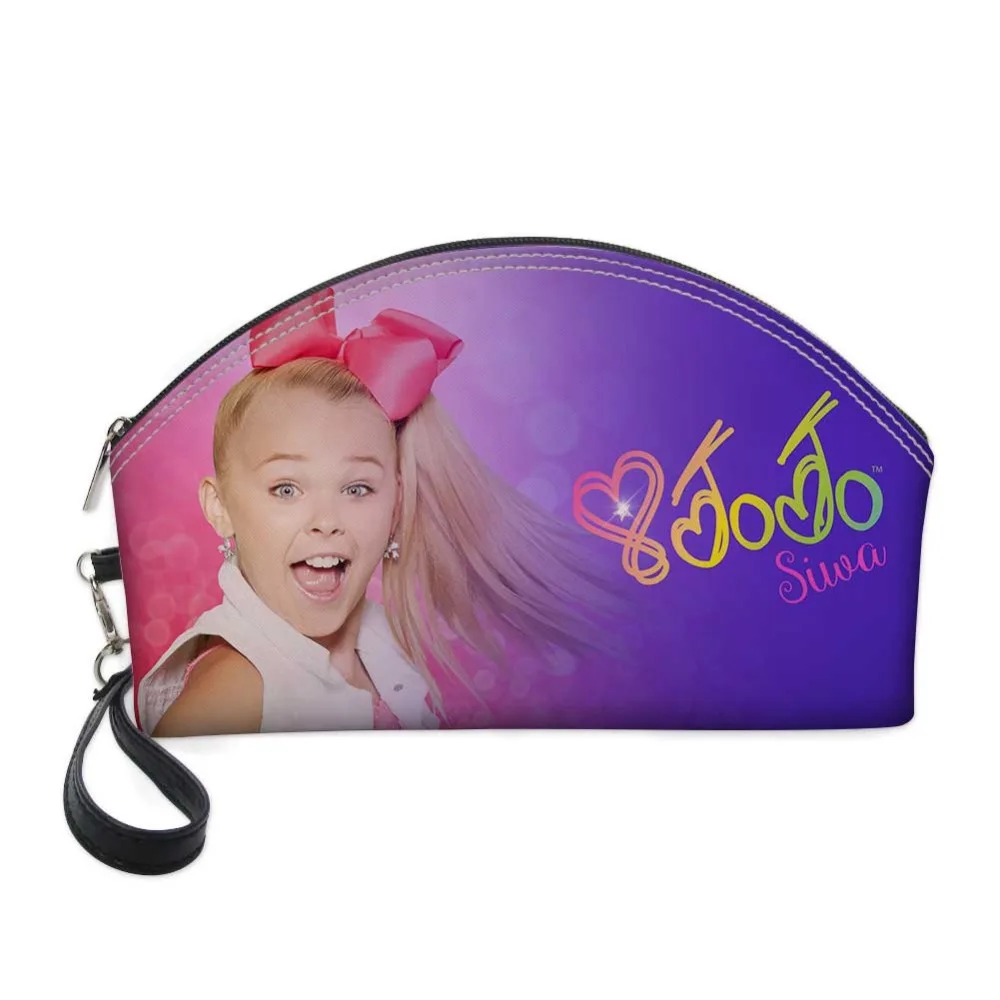 

Jojo siwa cute print cosmetic bag cosmetic handbag storage box protective cover children small pencil students can be customized