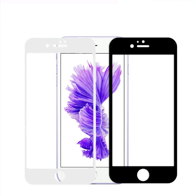 Закаленное стекло с полным покрытием для iPhone 6S 6 9H 3D изогнутая Защитная пленка