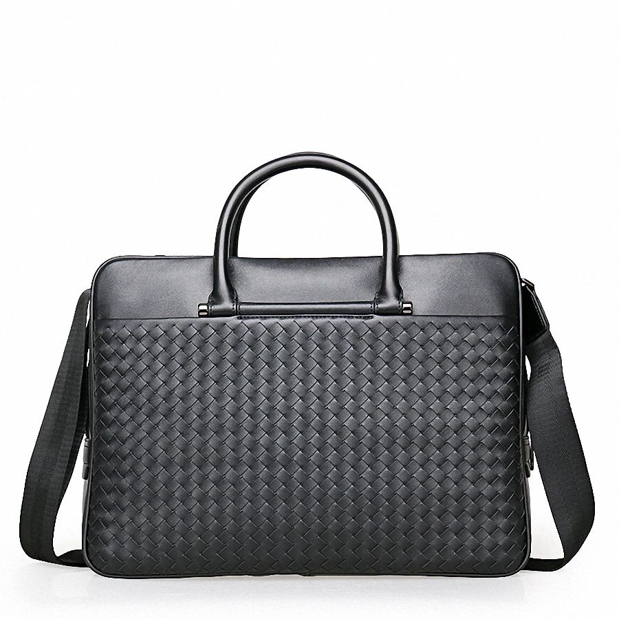 Anwalt 1943 Schulter Büro Handtaschen Aus Aktentaschen Messenger Echtem Taschen Tasche Männlichen Black Leder Handtasche Männer Li qTx16wHPt