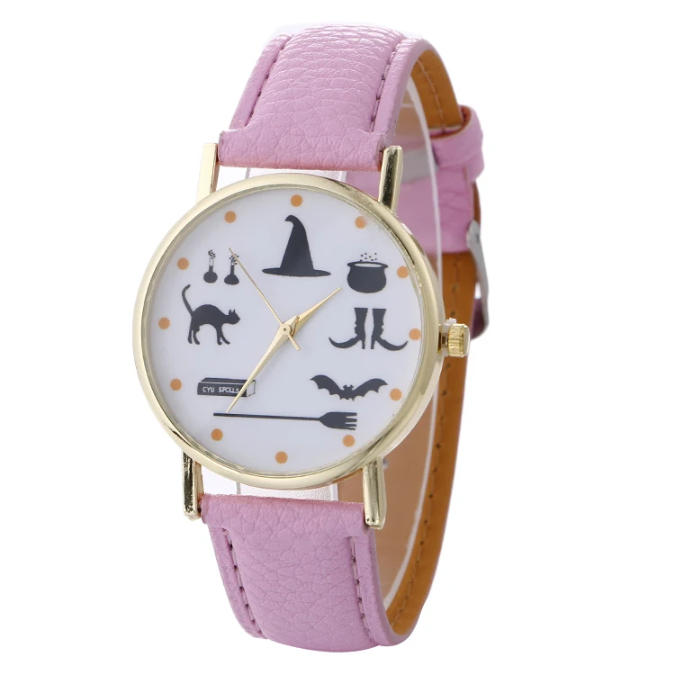 

2017 Harry Potter Magic World Magic Design Quartz Watch Magic Hat Magical Potion Leather Band Women Dress Watch 100pcs/lot