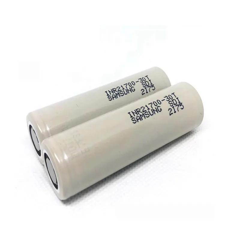 Dinto 2 шт INR21700 30T для samsung 3000mAh 3,7 V 35A Высокая дренажная аккумуляторная батарея для E-отвертка в виде сигареты E-bike