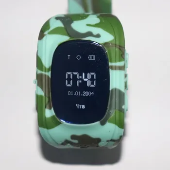 

GPS Tracker Watch For Kids SOS Anti Lost Emergency Bracelet Wristband Wearable Devices OLED Finder Locator Tracker GSM Q50 D