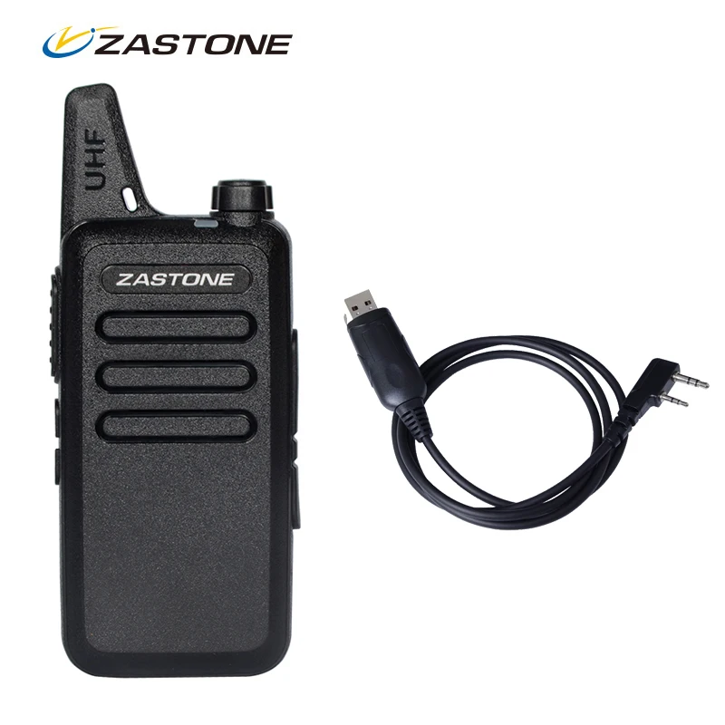 Sales Zastone ZT X6 Mini Walkie Talkie Programming Cable 400 470Mhz Frequency Portable Two Way Radio