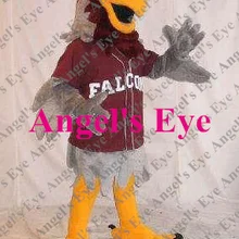 Талисман смелый серый Орел Сокол птица индивидуальный мультяшный костюм для спортивных игр/праздник карнавал вечерние EMS отправка SW1325