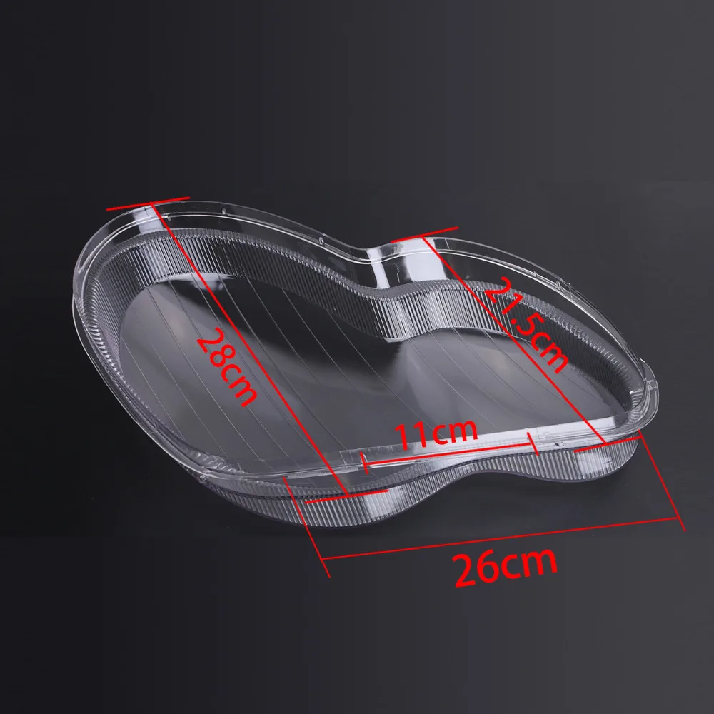 Левый прозрачный головной светильник крышка корпуса объектива противотуманный светильник в сборе для Mercedes Benz MB W203 C200 C230 C240 2001-2007 4 двери# PD553-L
