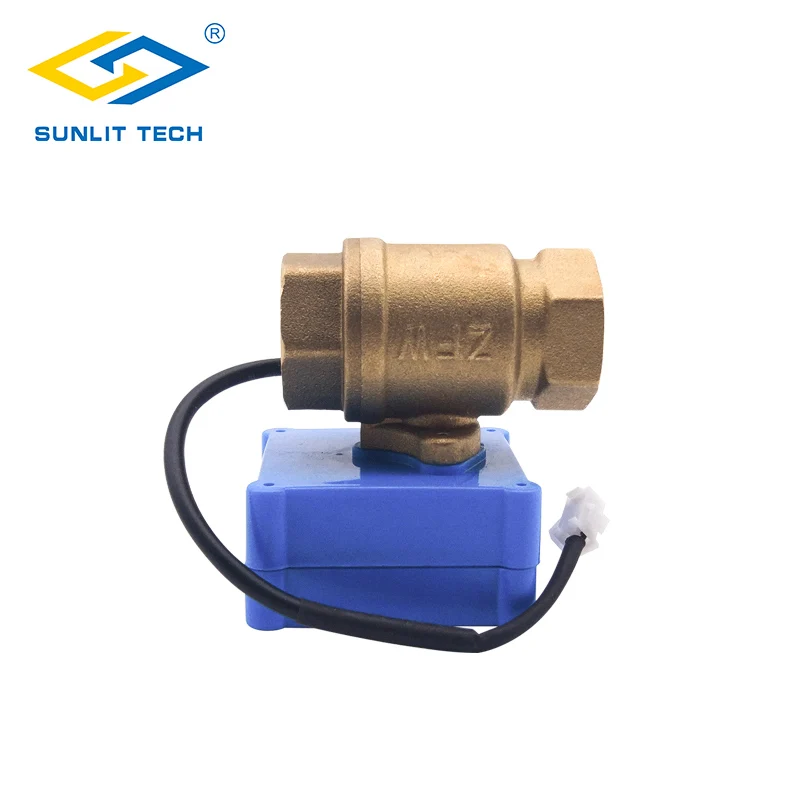  Home Smart Water Leakage Detector with Automatic Water Shut Off Valve DN15 for Home Kitchen Securit - 4000233020112