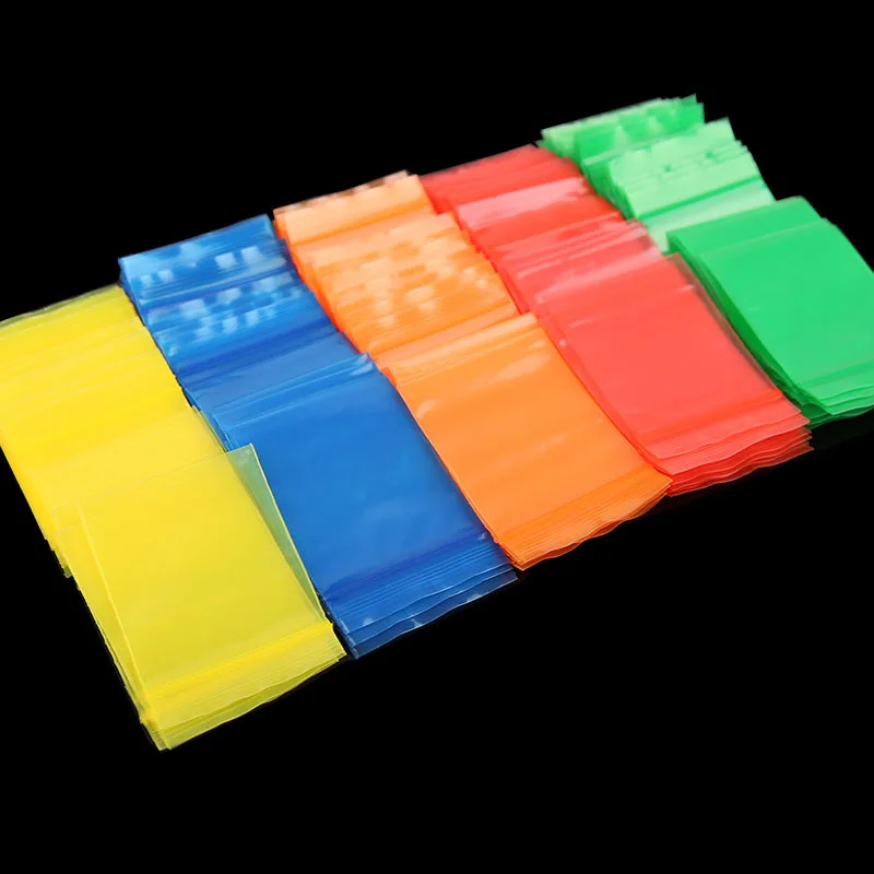 Пластиковые пакеты для ювелирных изделий толщиной 0,14 мм, 4x6 5x7 см, 100 шт, пластиковая упаковка для кухни, сумки на молнии