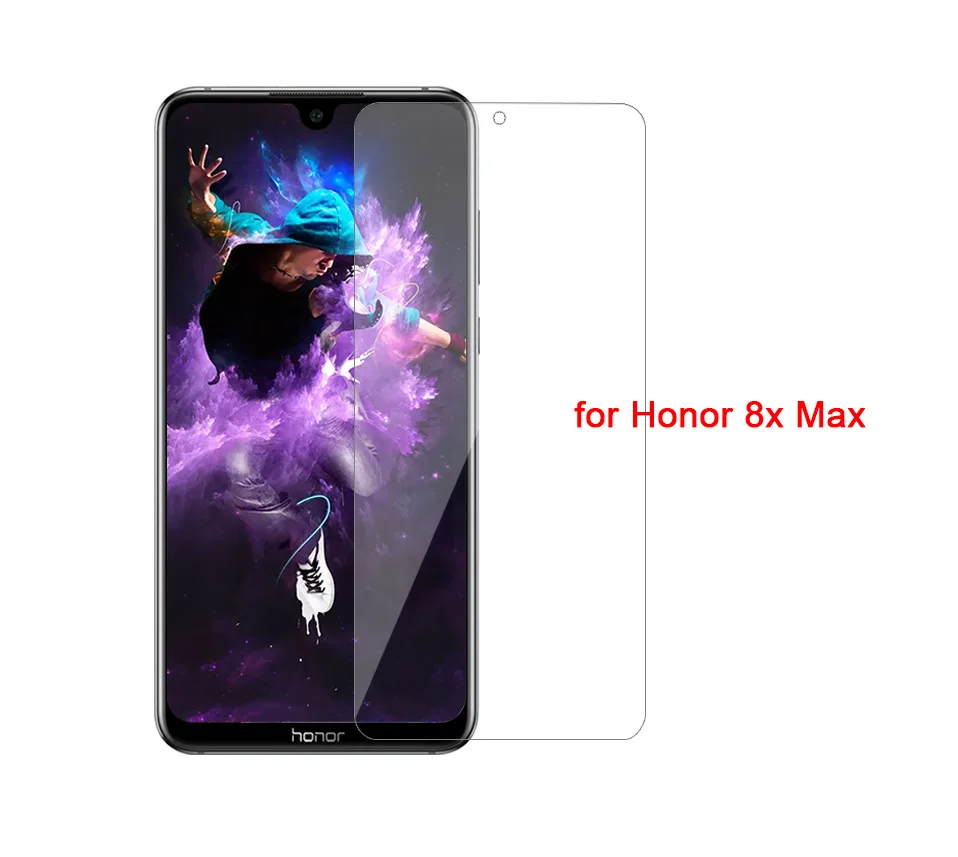 Tempered Glass for Huawei Honor 8X Max Glass 9H 2.5D Phone Protection Film Protective Glass on for Honor 8X Max Screen Protector (2)