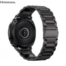 HIPERDEAL ремешок из нержавеющей стали для samsung gear Sport S4 металлический ремешок аксессуары для смарт-часов 185 мм розовое золото Высокое качество NO1A
