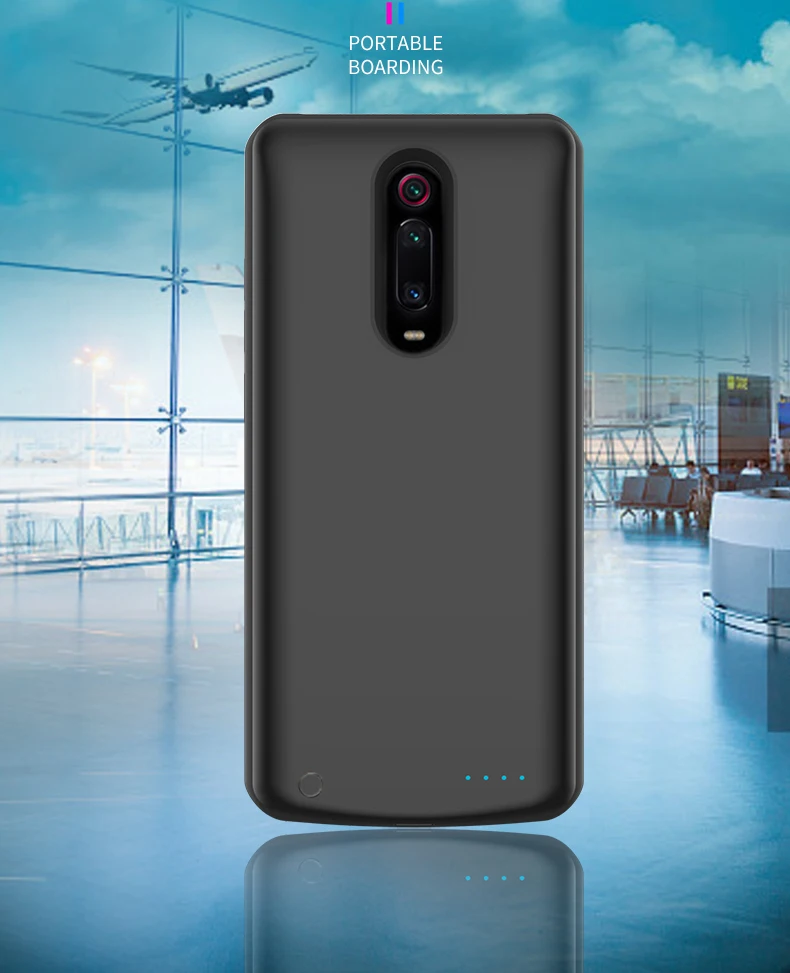 Высококачественный чехол с внешним аккумулятором на 6500 мАч для Redmi K20/K20Pro