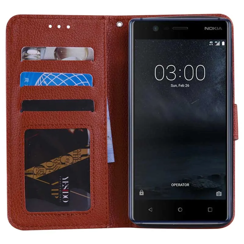 Роскошный чехол для Nokia 5 TA-1053, откидная крышка кожанный кошелек, чехол для телефона Nokia5 Nokia n5 TA-1024 TA-1044 Coque Fundas