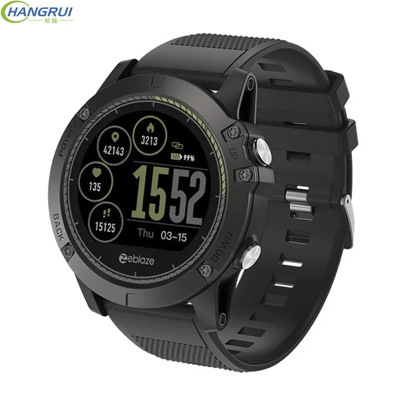 

Zeblaze VIBE 3 HR Smartwatch Men Women IP67 Waterproof Heart Rate Monitor GPS Sport SmartWatch VIBE3 HR for Android IOS