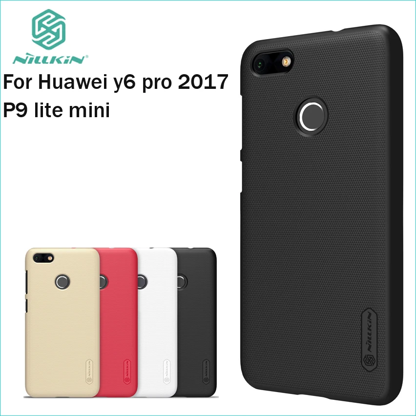 Для Huawei Y6 pro 2017 / p9 lite мини чехол Nillkin для P9 Супер Матовый экран | Мобильные телефоны