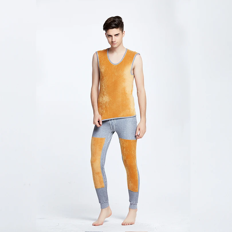 1 pc 2016 winter Men's Thermal Underwear sexy pants transparent ice silk Long Johns Men Soft
