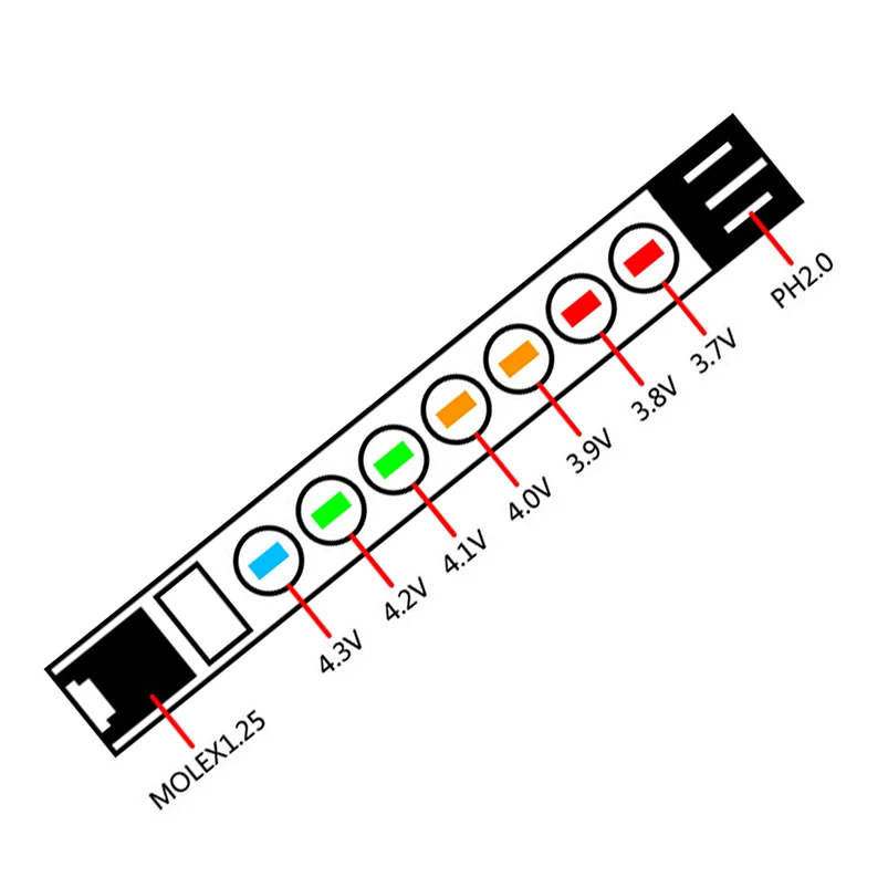 LDARC-TINY-METER-1S-3-7V-Lipo-Battery-Energy-Bar-Charger-PH2-0-MOLEX1-25-For (3)