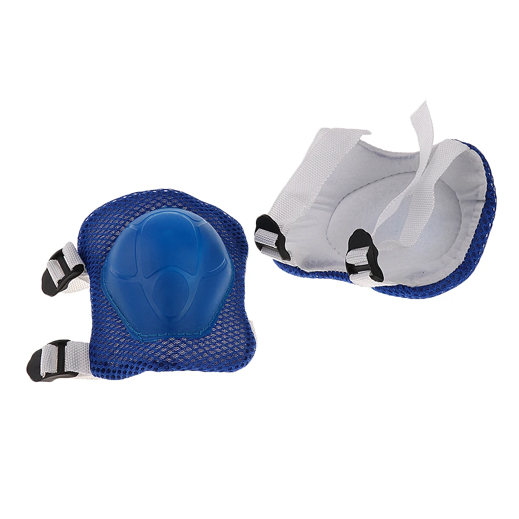 MagiDeal Kids Safety Helmet Knee Elbow Wrist Protective Pad Set for Inline Skating Bike Riding Cycling Kayaking Boating Sailing