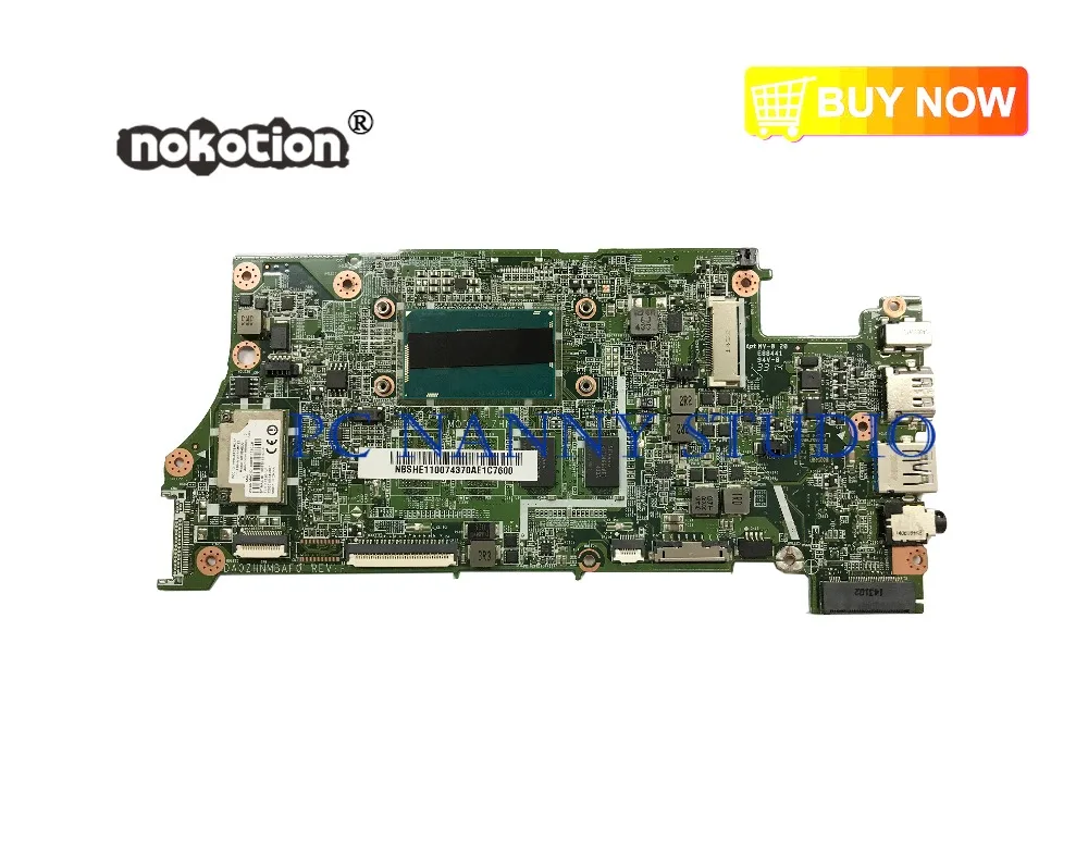 

PCNANNY NBSHE11007 for acer Chromebook C720 Laptop Motherboard 2957U DA0ZHNMBAF0 2GB RAM PC Notebook Mainboard tested