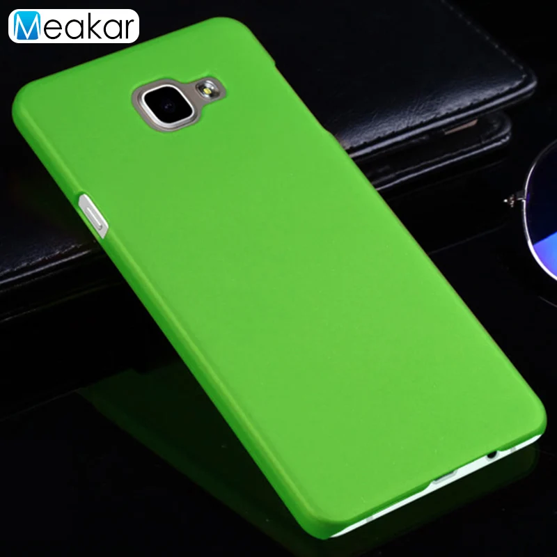 Coque 5.5For samsung Galaxy A7 чехол для samsung Galaxy A7 A710 A710F A710m A7100 SM-A710F чехол-лента на заднюю панель - Цвет: green