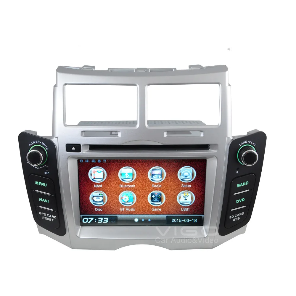 7" In Car DVD GPS for Toyota Yaris 20052011 Stereo Sat Nav Head Unit