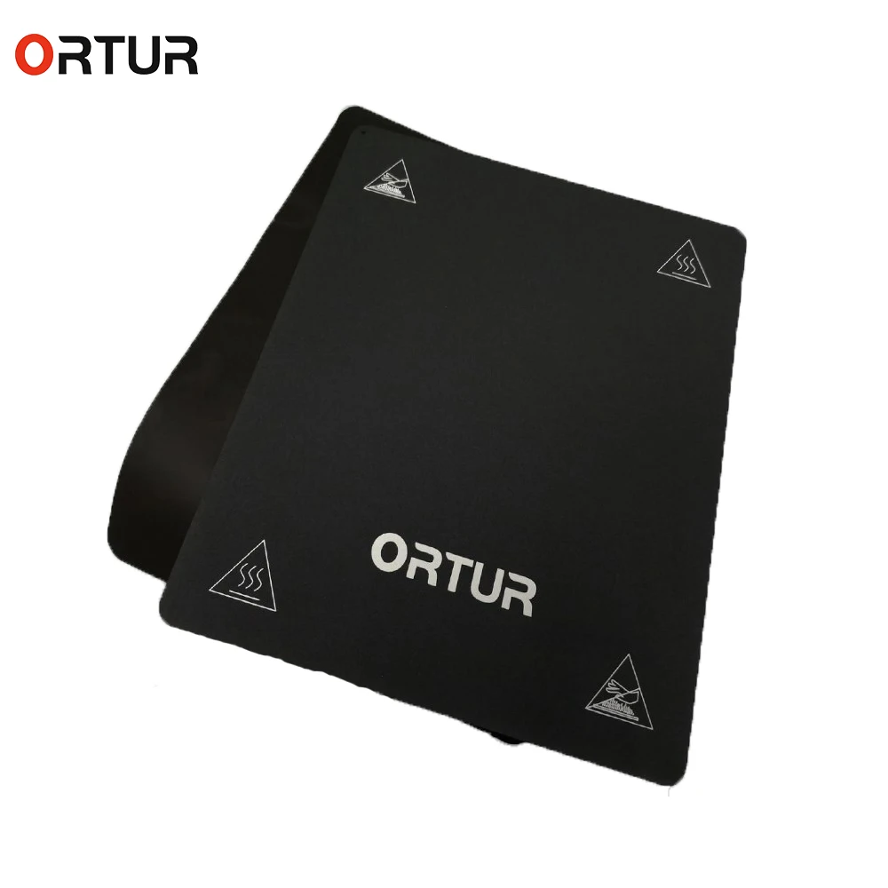 Ortur Factory 260*310 мм Горячая кровать стикер PC/PET/Магнитная платформа обновленная Ortur4 3d принтер Запасные части полезные Impresora 3d части