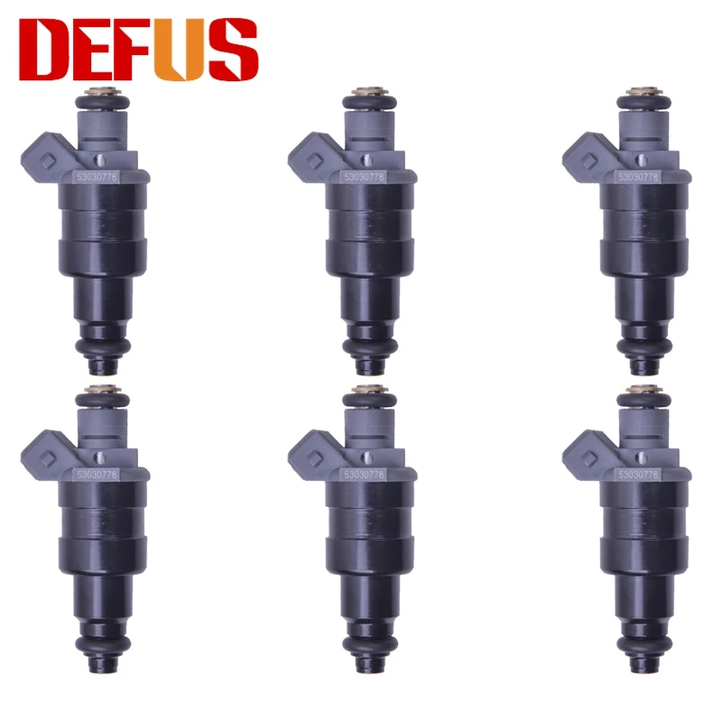 

6x Fuel Injector 53030778 for Jeep Grand Cherokee 4.0L Wrangler Dodge Dakota Ram 1500 Ram 3500 5.2 5.9 53030343 injection New