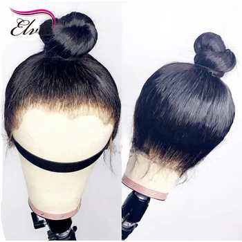 

Elva Hair 150% Density Full Lace Human Hair Wigs With Baby Hair Pre Plucked Brazilian Remy Hair Bleached Knots for Black Women