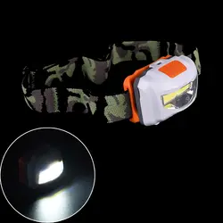 Мини Водонепроницаемый на открытом воздухе фар налобный фонарь светодиодный Фара 3 Режим налобный светодиодный фар Освещение с повязкой