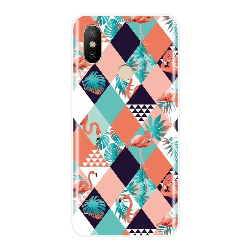 Чехол для телефона Xiaomi Mi 5 5C 5S 5X 6 6X Plus силиконовая Мягкая модная задняя крышка с